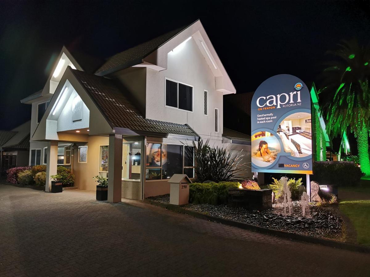 Capri On Fenton Motel Rotorua Dış mekan fotoğraf