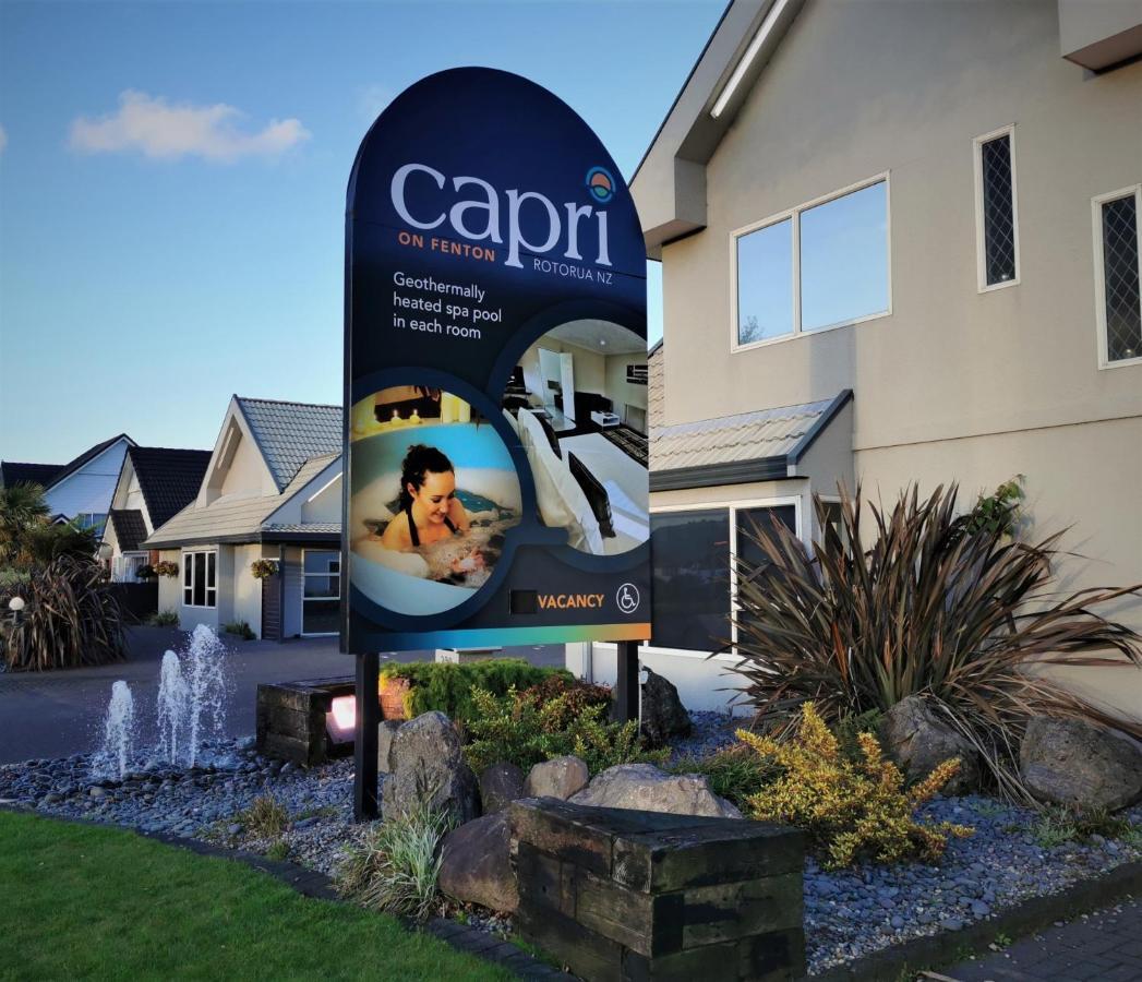 Capri On Fenton Motel Rotorua Dış mekan fotoğraf